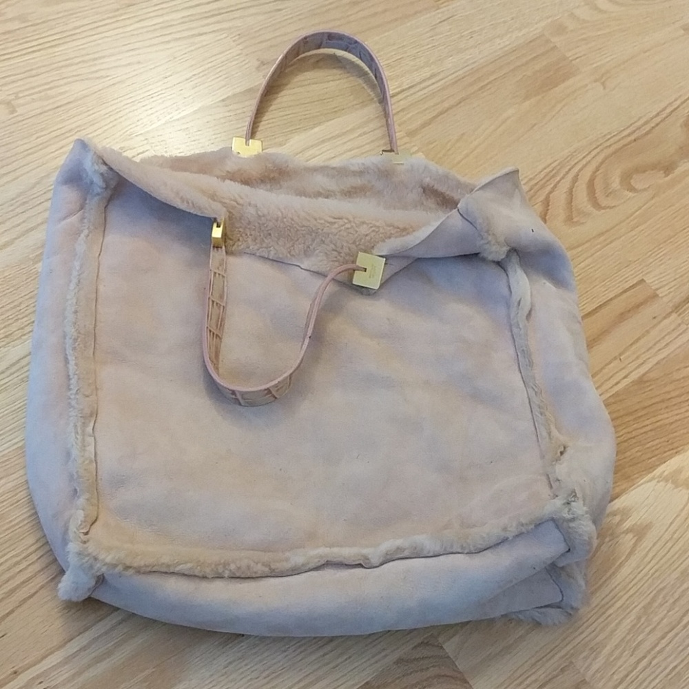 ❤ EMANUEL UNGARO Reversible Fur Bag❤